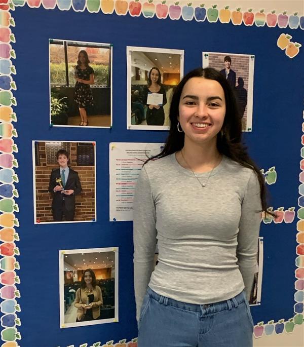  Speech & Debate HONORS: Congratulations to Casandra Reilly for 1st place at the January 22 online s